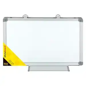 Whiteboard idena 568024 mit aluminiumrahmen und stiftablage