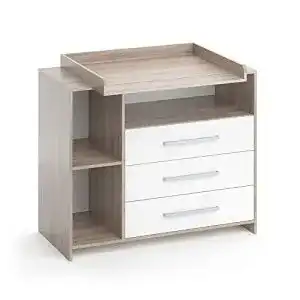 Wickelkommode vicco oskar weiss sonoma sonoma 113x100cm