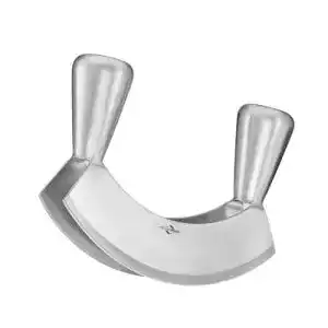 Wiegemesser kuechenprofi edelstahl silber 175cm