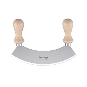 Chopping knife triangle 43 231 23 02 23 cm, single-edged, wooden handle