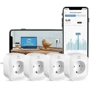 Wifi steckdose eightree wlan smart steckdose mit strommessung