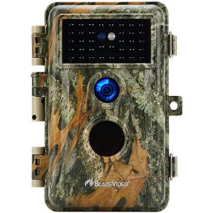 Câmera de vida selvagem BlazeVideo 32MP câmera de visão noturna câmera de vida selvagem