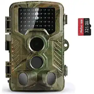 Wildkamera coolife 21mp mit bewegungsmelder nachtsicht ip67