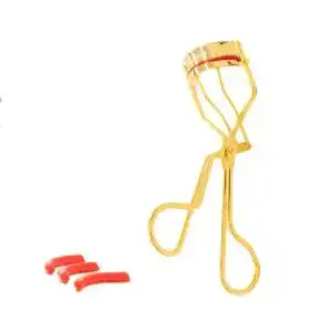 Wimpernzange tana in gold inklusive 3 ersatzpads vergoldet