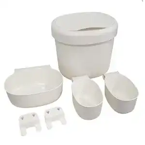 Windeleimer ikea behaelter 4er set weiss 27 x 23 x 26 cm