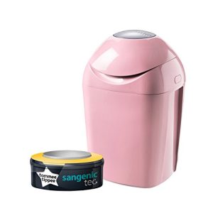 Seau à couches Tommee Tippee Sangenic Tec diaper twister rose