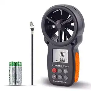 Windmesser btmeter bt 100 digitaler anemometer handheld