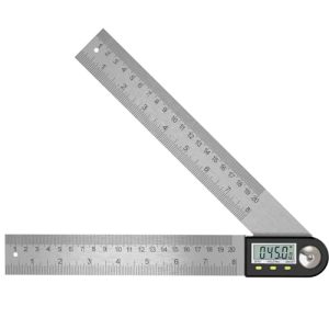 Winkelmesser AivaToba Digital Winkellineal mit LCD-Anzeige