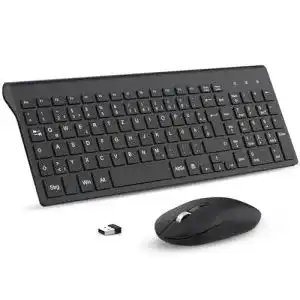 Wireless tastatur cimetech tastatur maus set 2 4g ultraslim