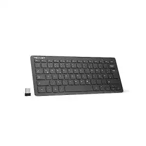 Wireless tastatur tecknet slim tastatur deutsches layout