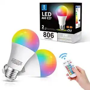 Wlan led lampen aigostar led e27 farbwechsel fernbedienung