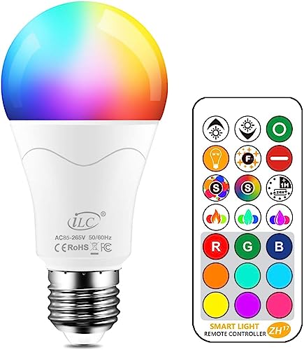 Wlan Led Lampen iLC LED Lampe ersetzt 85W, 1050 Lumen, RGB