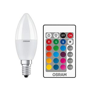 Lâmpadas LED WiFi Osram STAR+ RGBW LED com base E14