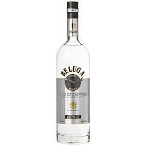 Vodka Beluga Noble Vodka 1 liter bottle 40% alcohol.