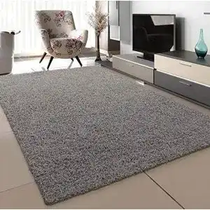 Wohnzimmer teppich sanat teppich polypropylen hellgrau