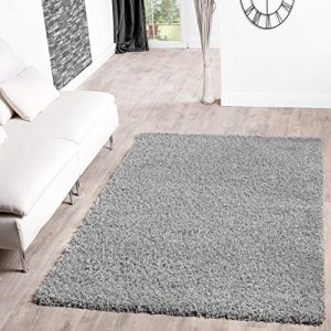 Tapete de sala de estar com design T&T carpete felpudo com pilha profunda