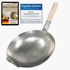 Wokpfanne pasoli handgehaemmert inkl gratis rezepte ebook
