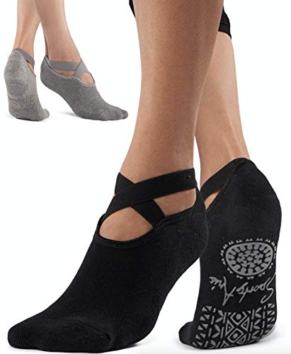 Yoga-Socken SportyAnis ® Premium Damen mit Noppen