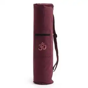 Yogatasche yogistar 108842 om baumwolle 65 cm bordeaux