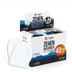 Zehenwaermer hello heat warmpack 40 paar schuhheizung