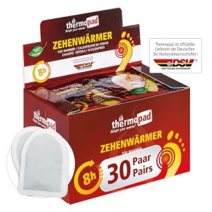 Toe warmer thermal pad THE ORIGINAL: 30 pairs of heat pads