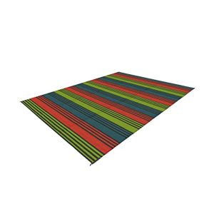 Tältmatta BERGER Stripes utematta 450 250×300 färgglad