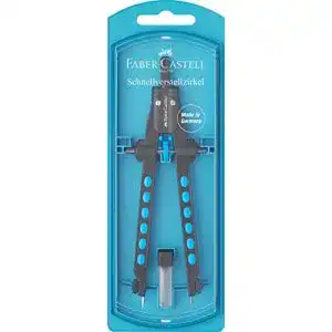 Zirkel faber castell 174340 schnellverstell factory blau