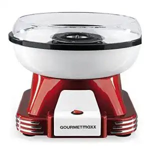 Zuckerwattemaschine gourmetmaxx fuer zuhause mit zubehoer