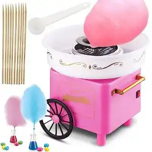Zuckerwattemaschine retoo fuer zuhause retro cotton candy
