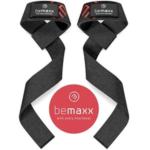 Pulling aids BeMaxx strength training weight lifting straps