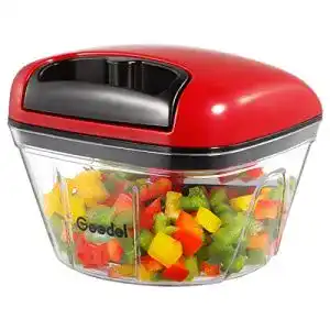 Zwiebelschneider geedel 500ml zwiebel zerkleinerer mit seilzug