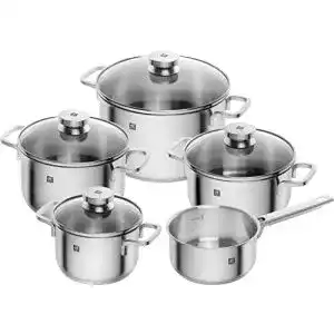 Zwilling toepfe zwilling focus kochtopf set 5 teilig 4 deckel