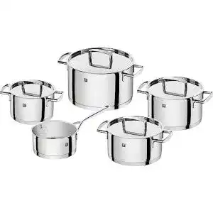 Zwilling toepfe zwilling passion kochtopf set 5 teilig 4 deckel