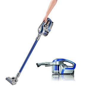 CLEANmaxx cordless cyclone vacuum cleaner - bagless with battery, 2-in-1