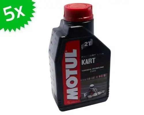 2-Takt-Öl Morfose 5X, 1 Liter für Hochleistungsmotoren im Kart-Rennsport