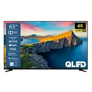 65 zoll fernseher telefunken qu65k800 65 zoll qled fernseher smart tv