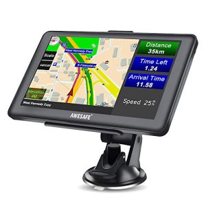 7-tommers navigasjonssystem AWESAFE navigasjonsenheter for biler, biler, lastebiler