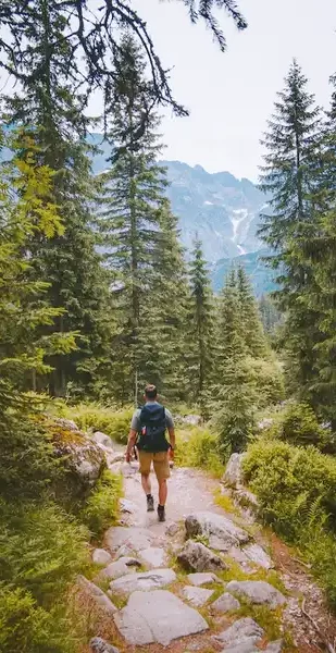 Calçado de trekking para homem