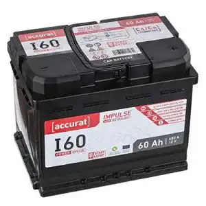 Agm batterie accurat impuls i60 agm autobatterie 12v 60ah