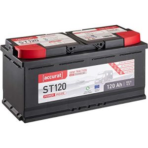 AGM-Batterie Accurat Semi Traction ST120 AGM Batterie 12V - agm batterie accurat semi traction st120 agm batterie 12v