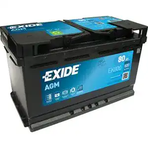 Agm batterie exide batteries ek800 agm pkw starter batterie
