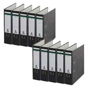 Aktenordner centra standard ordner wolkenmarmor 10er pack