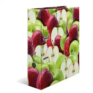 Aktenordner herma 7109 ordner a4 fruechte apfel 7 cm breit