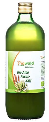 Aloe-Vera-Saft Piowald BIO Aloe Ferox Saft, 1 Liter