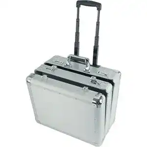 Aluminium koffer alumaxx 45150 fotokoffer trolley challenger