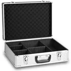 Aluminium koffer mantona aluminium foto koffer basic m silber