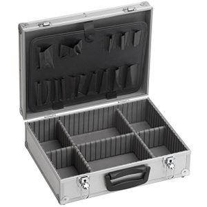 Aluminium-Koffer Meister Werkzeugkoffer leer, 395 x 300 x 130 mm