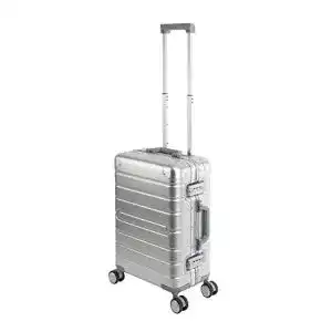 Aluminium koffer travelhouse oslo alu reisekoffer silber bordkoffer