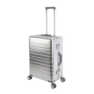 Aluminiowa walizka podróżna Travelhouse Oslo Aluminiowa walizka podróżna srebrna M-65cm