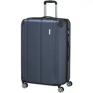Aluminium koffer travelite 4 rad koffer l mit tsa schloss